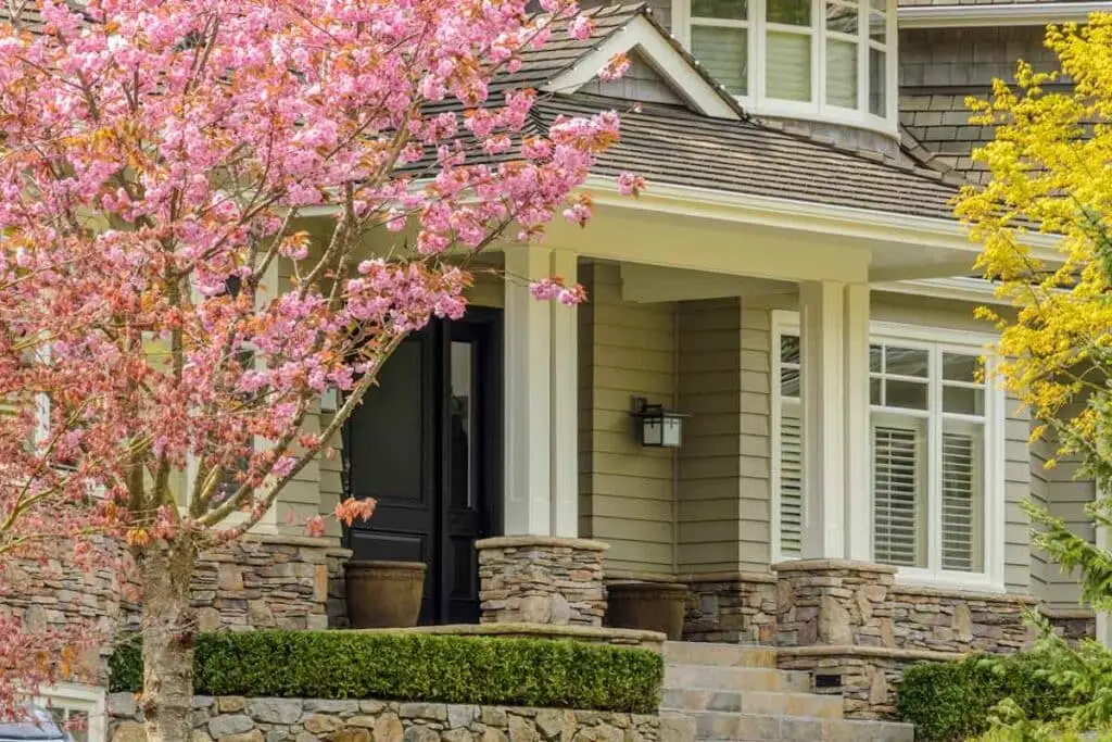 Upscale home entryway