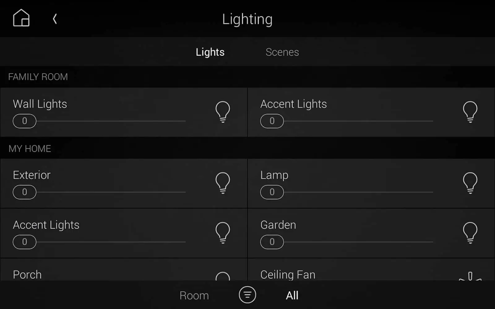 Smart Whole Home Lighting Control